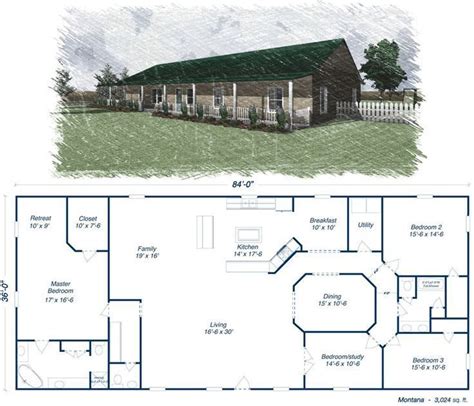 metal barn house home design|24x60 metal building floor plans.